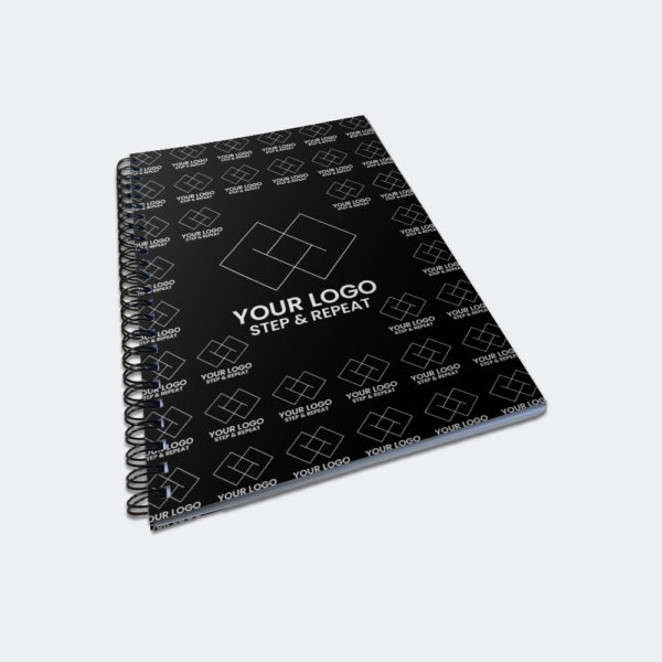 Custom sized notepad with printed cover